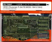 Voyager Model PE72007 WWII Russian T-34/76 MOD.1941/1942 (For DRAGON 7258/7259) 1/72