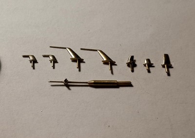 Mini World A7263A Piper PA-47 pitot and antenna 1/72