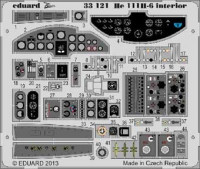 Eduard 33121 1/32 Фототравление He 111H-6 interior S.A.