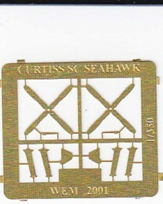 White Ensign Models PE 35114 Curtiss SC-1 SEAHAWK PE for 10 aircraft 1/350