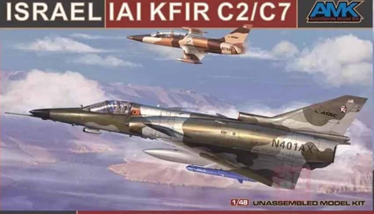 AMK 88001 IAI KFIR C2/C7 1:48