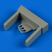 QuickBoost QB72592 DH.82a Tiger Moth exhaust (AIRF) 1/72