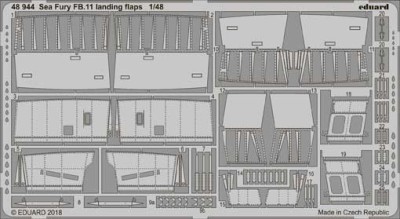 Eduard 48944 Sea Fury FB.11 landing flaps 1/48
