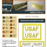 Clear Prop CPA48068 F-86A patterns for numbers&lettering (CLPR) 1/48