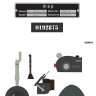 Aims AIMS32D034 Messerschmitt Bf-109 Data Plates and engine numbers 1/32