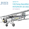 Quinta studio QD32115 Fairey Swordfish Mk.I (Trumpeter) 1/32