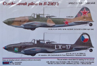 AML AMLC32018 Декали Czechoslovak pilots in IL-2M3's 1/32