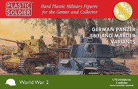 Plastic Soldier WW2V20019 1/72nd German 38T and Marder variants