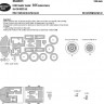 New Ware NWA-M0911 Mask B-26K Counter Invader BASIC (ICM) 1/48