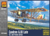 Copper State Models CSM32011 Самолет Caudron G.III Late, американская и французская служба 1/32