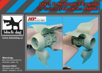 BlackDog A48064 OV-1 D Mohawk - 2 engines (RDN) 1/48