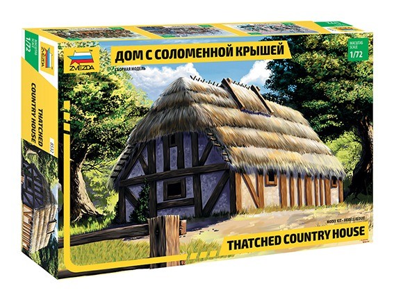 Звезда 8532 Дом с соломенной крышей 1/72