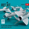 Reskit 48582 R-27ET (AA-10 Alamo-D) missiles (4 pcs.) 1/48