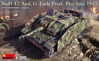 Miniart 35349 StuH 42 Ausf. G Early Prod. May-June 1943 1/35