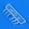 QuickBoost QB49095 Bf 109K clear position lights (w/ light bulb) 1/48