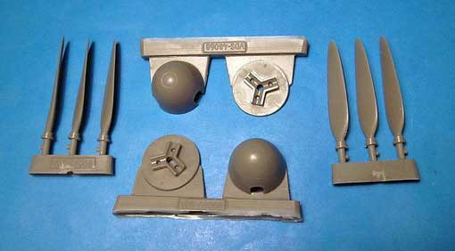 Vector VDS48-068 Me 410 исправленные пропеллеры и коки (Meng) 1/48