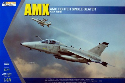 Kinetic K48026 AMX Ground Attack Aircraft - Brazil &amp; Italy 1/48