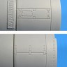 Barracuda Studios BCR48350 Hawker Sea Fury FB.11 cowling upgrade (designed to be used with Airfix kits) 1/48