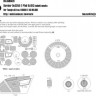 New Ware NWA-M0420 1/48 Mask Dornier Do 335B-2 Pfeil BASIC (TAM)