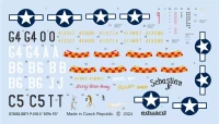 Eduard D7252 Decal P-51D-5 '357th FG' (EDU) 1/72