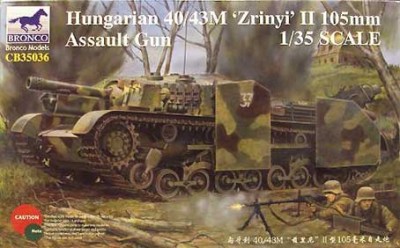 Bronco CB35036 ‘Zrinyi’ II Hungurian 105mm Assault Gun 1/35