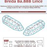 Peewit PW-M72175 1/72 Canopy mask Breda Ba.88B Lince (SP.HOB.)