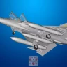 Modelsvit 72074 Mirage 2000B operational trainer (3x camo) 1/72