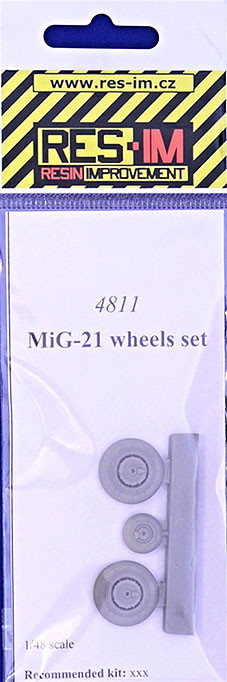 Res-Im RESIM4811 1/48 MiG-21 wheels set