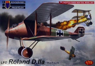 Kovozavody Prostejov 72271 LFG Roland D.IIa 'Haifisch' (3x camo) 1/72