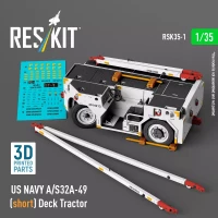 Reskit R35001 US NAVY A/S32A-49 (short) Deck Tractor 1/35