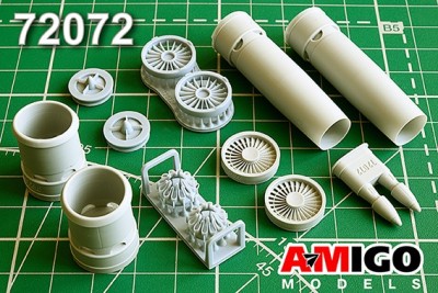 Amigo Models AМG 72072 Двигатели JT8D-15 Boeing 737-200 1/72