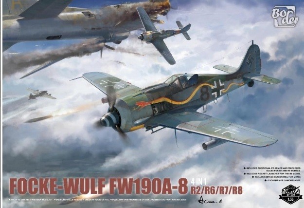Border Model BF-009 FW 190A-9 1/35