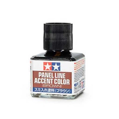 Tamiya 87132 Смывка коричневая 40 мл