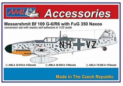 AML AMLA48058 Bf 109 G-6/R6 w/ FuG 350 Naxos Conversion set 1/48