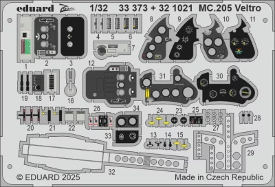 Eduard 33373 MC.205 Veltro (ITAL) 1/32