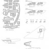 New Ware NWA-M0795 1/48 Mask MiG-31B/BM ADVANCED (HOBBYB 81754)