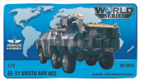 Armada Hobby W72010 Brazilian 6x6 APC EE-11 URUTU Armoured Recovery Vehicle Resin kit w. PE set 1/72