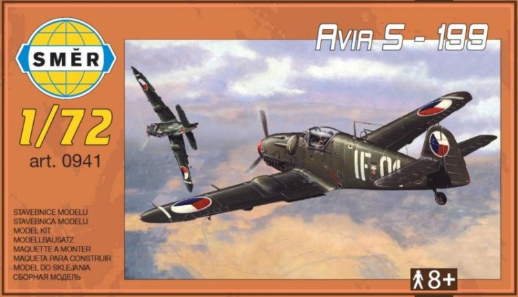 Smеr VD941 Avia S-199 (3x CZ, 3x Israel) 1/72