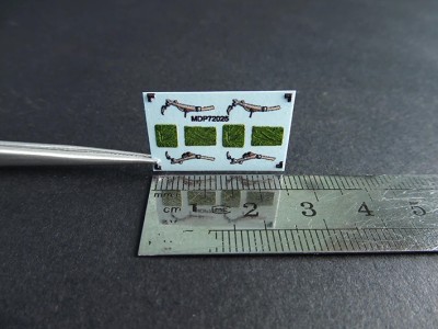 Metallic Details P72025 RAF and USAF Aircrew Parachutes (3D-Printed) 1/72