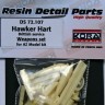 Kora Model DS72107 Hawker Hart British - Weapons set (AZ) 1/72