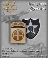 Magic Models MM35044 US Army Badges & Insignia. Modern. Part 1