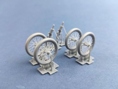 Copper State Models A32-004 Колеса со спицами Caudron 1/32