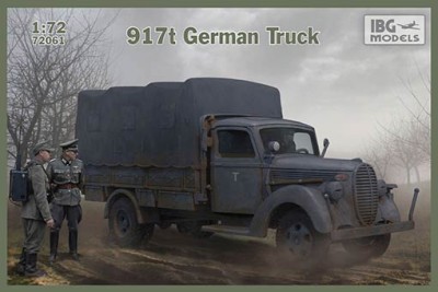 IBG Models 72061 917t German Truck (with canvas) 1/72