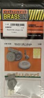 Eduard 648830 BRASSIN Beaufort Mk.I wheels (ICM) 1/48