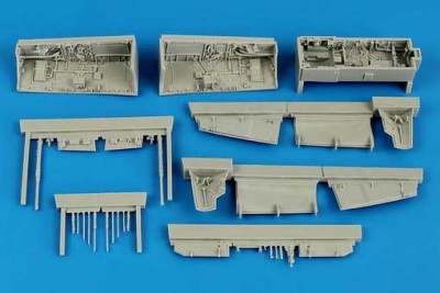 Aires 4595 Sepecat Jaguar wheel bay 1/48