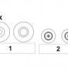 CMK 4229 TSR-2 Wheels set for Airfix kit 1/48