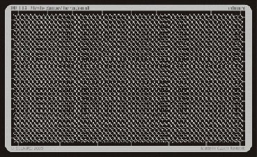 Eduard 00113 Mesh - gauze/ Hexagonal Фототравление леерное ограждение