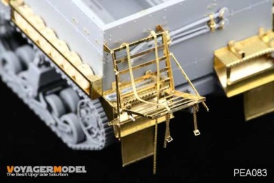 Voyager Model PEA083 Stowager holder for M2 or M3 half track (For DRAGON) 1/35