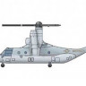 Trumpeter 06258 Винтокрыл MV-22 Osprey (палубная авиация) 1/350