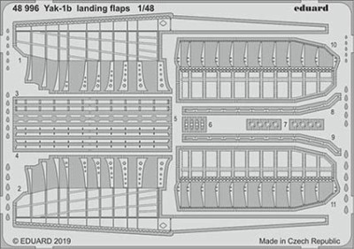 Eduard 48996 1:48 SET Yak-1b landing flaps (ZVE)